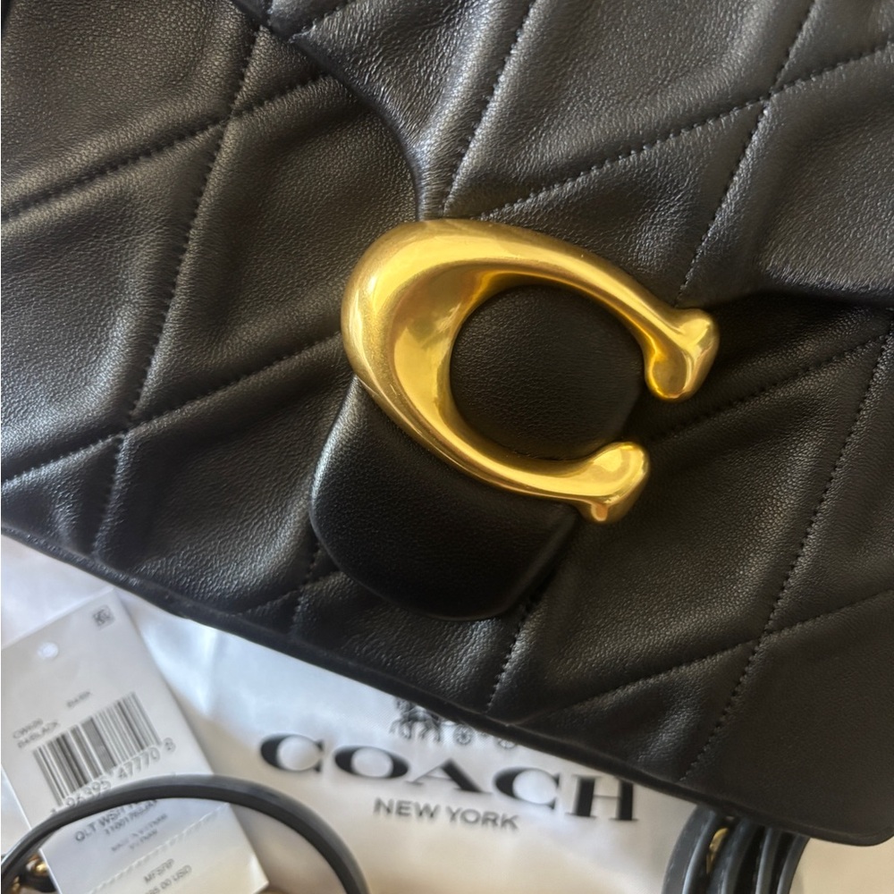 Coach Quilted Time Square Tabby - Picture 8 of 13